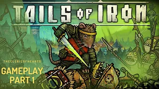 COOL DARK SOULS GAME BUT WITH RATS - Tails of Iron PS5 Gameplay part 1