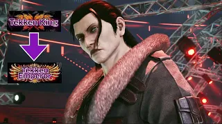 Tekken 8 Dragunov ranked matches online (Tekken King-Tekken Emperor)