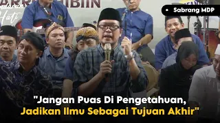 SABRANG MDP: Ilmu berbeda dengan pengetahuan, jangan sampai terperangkap - Sinau Bareng mas sabrang