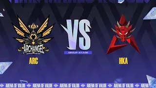 ARC vs HKA Game 1 I AIC 2021 Group Stage Day 2 I Archangel vs Hongkong Attitude Full Game