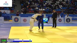 48 kg Индейкина В Якунина А 29 11 2019 Т2 Юношеское первенство России до 18 лет, ДМИТРОВ