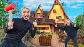 WE BROKE INTO MYSTERY NEIGHBOR HOUSE!! (New Evidence Clues Found)