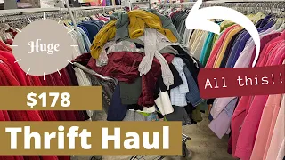 Mega Thrift Haul! $178 For This?!