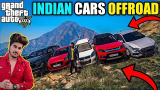GTA 5 : INDIAN CARS FULL OFFROADING | FORTUNER BREZZA SWIFT | 2020