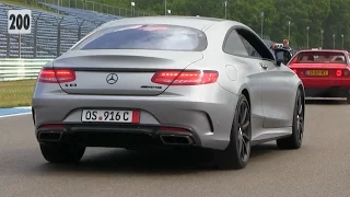 Mercedes S63 AMG Coupe w/ Akrapovic Exhaust | REVS + Acceleration
