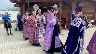 Престольный день в храме 40 мучеников Севастийских в Краснодаре