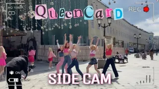 [K-POP IN PUBLIC | SIDE CAM ] (G)I-DLE (여자)아이들 - ‘QUEENCARD’ dance cover by FLAZYY