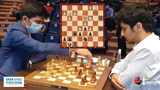 When the clock goes 0:00 | Gukesh vs Vidit Gujrathi | Tata Steel Chess India Blitz 2021