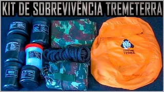 Kit de Sobrevivência com 80 Itens da TremeTerra