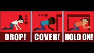 Drop, Cover, and Hold On - Protect Yourself During an Earthquake