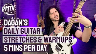 Dagan's Daily Guitar Hand Stretches & Guitar Warm Ups - Guitar Exercises For Better Playing!