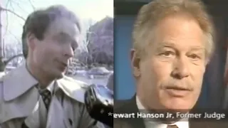 Ted Bundy & Judge Stewart Hanson talk to press Utah Carol DaRonch kidnapping trial
