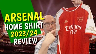 🔥 NEW Adidas 2023-24 Arsenal Home Shirt Review