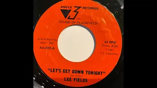 Lee Fields /Let's get down tonight     Deep