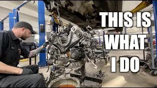 Porsche Engine Time Lapse