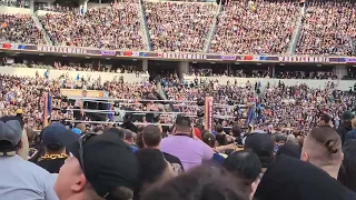 Brock Lesnar gives Omos the F-5