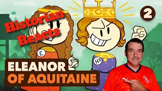 Historian Reacts - The Court of Love - Eleanor of Aquitaine #2 - Extra History