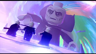 Lord Voldemort Performs All Cutscenes in Lord Vortech Final Boss Fight & Ending - LEGO Dimensions