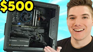 $500 Budget Gaming PC You Can ACTUALLY Build