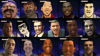 Every GTA Protagonist Singing My Universe (DeepFake)