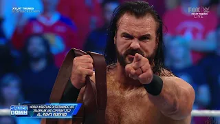 FULL MATCH: Johnny Gargano, Owens, Drew McIntyre vs. Theory & Alpha Academy - SmackDown 09/30/2022