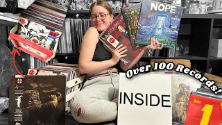 *LARGEST* Vinyl Record Collection UPDATE EVER!! | OVER 100 RECORDS