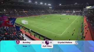 FC 24 | Burnley vs Crystal Palace - Turf Moor | Gameplay PS5