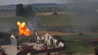 Сражения на "Линии Сталина" - реконструкции боев.