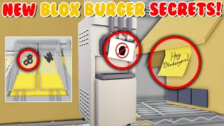 SECRETS You MISSED In Bloxburg's NEW Blox Burger UPDATE!