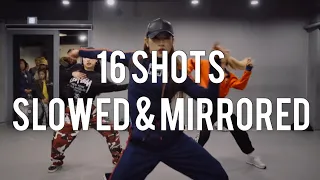 16 SHOTS | STEFFLON DON | YOUJIN KIM CHOREO | SLOWED AND MIRRORED