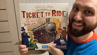 TICKET TO RIDE 15th ANNIVERSARY UNBOXING
