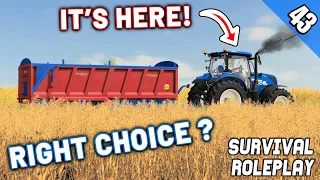 NEW TRACTOR IS HERE! WHAT IS IT? - Survival Roleplay S3 | Episode 43