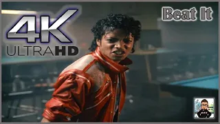 Michael Jackson - Beat It (Official Video) [4K Remastered]