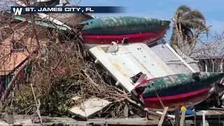 New Video of Hurricane Ian Destruction in St. James City, Florida #shorts #hurricane #ian #florida