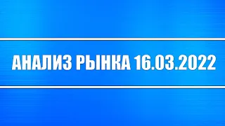 Анализ рынка 16.03.2022 + Нефть, Газ, Золото, Серебро, Платина, Палладий + Заседание ФРС + Инфляция