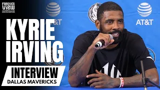 Kyrie Irving Gives First Thoughts on Dallas vs. Boston NBA Finals & History With Boston Celtics