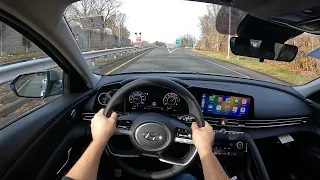 2023 Hyundai Elantra POV DRIVE - Great Sedan!!