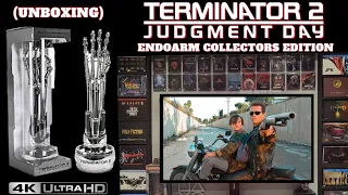 TERMINATOR 2 JUDGEMENT DAY ENDOARM 4K BLURAY COLLECTOR'S EDITION UNBOXING.