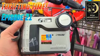 Thrifting Time! Ep. 21: I Got A Floppy Disk Camera | Retail Archaeology