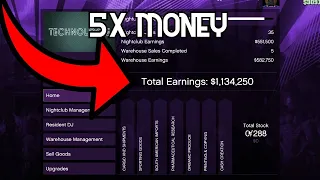 Earn More Money with the GTA V Nightclubs!! (5x Money Buff)