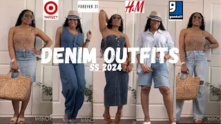 Easy Denim Outfits for Spring/Summer 2024 | Is Target Tricking Us? | Affordable Denim Outfits