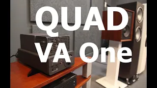 QUAD VA One - обзор усилителя с записью звука на трех АС #Soundex_review