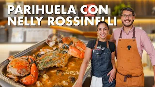 Parihuela junto a Nelly Rossinelli