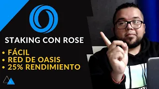 💯Staking Con ROSE [Explicado Fácil] Oasis Network