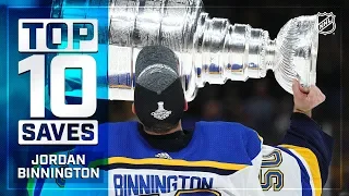 Top 10 Jordan Binnington saves from 2018-19