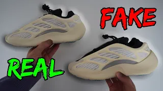 REAL VS FAKE!  ADIDAS YEEZY 700 V3 AZAEL SNEAKER COMPARISON!