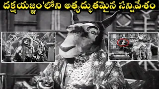 BEST Scene (ఈ సీన్ అంటే మీలో ఎంతమందికి ఇష్టం) | Dakshayagnam | NTR | SV Rao | Devotional Scenes