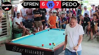 2/3 PINAUNA KA LANG PERO DI PINANALO EFREN BATA REYES VS PEDO 77K POTMONEY PAREHAS