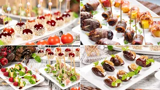 7 Finger food recipes - Stuffed dates, caramelized tomatoes and baked bacon