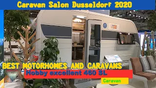 2021 Hobby excellent 460 SL Interior Exterior Walkaround Dusseldorf Caravan Salon